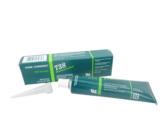 DOWSIL 738 Electrical Sealant White - 1 x 90 ML Tube - AUD 55 per Tube