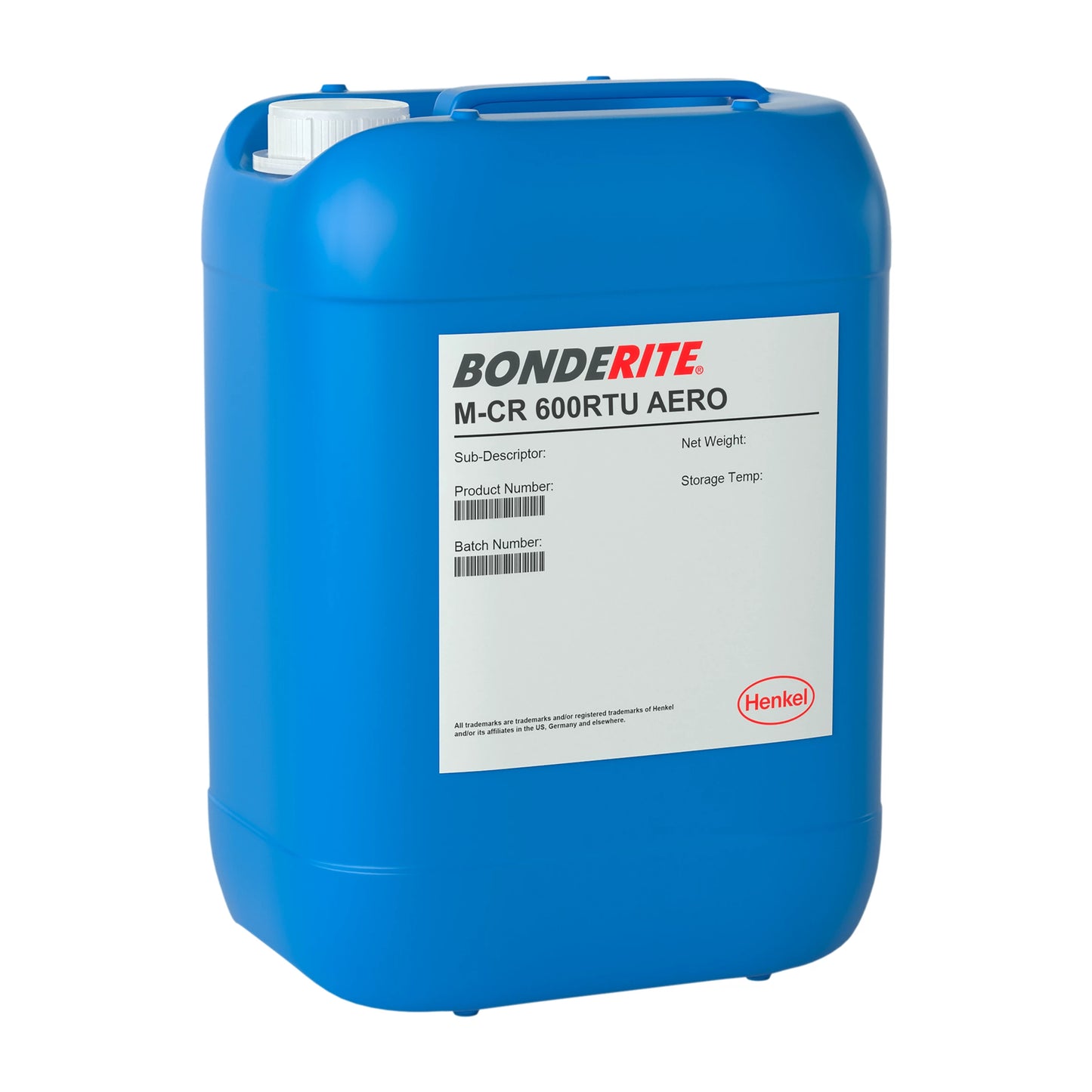 Henkel Bonderite M-CR 600 RTU AERO - 1 x 18KG - AUD 50 per KG