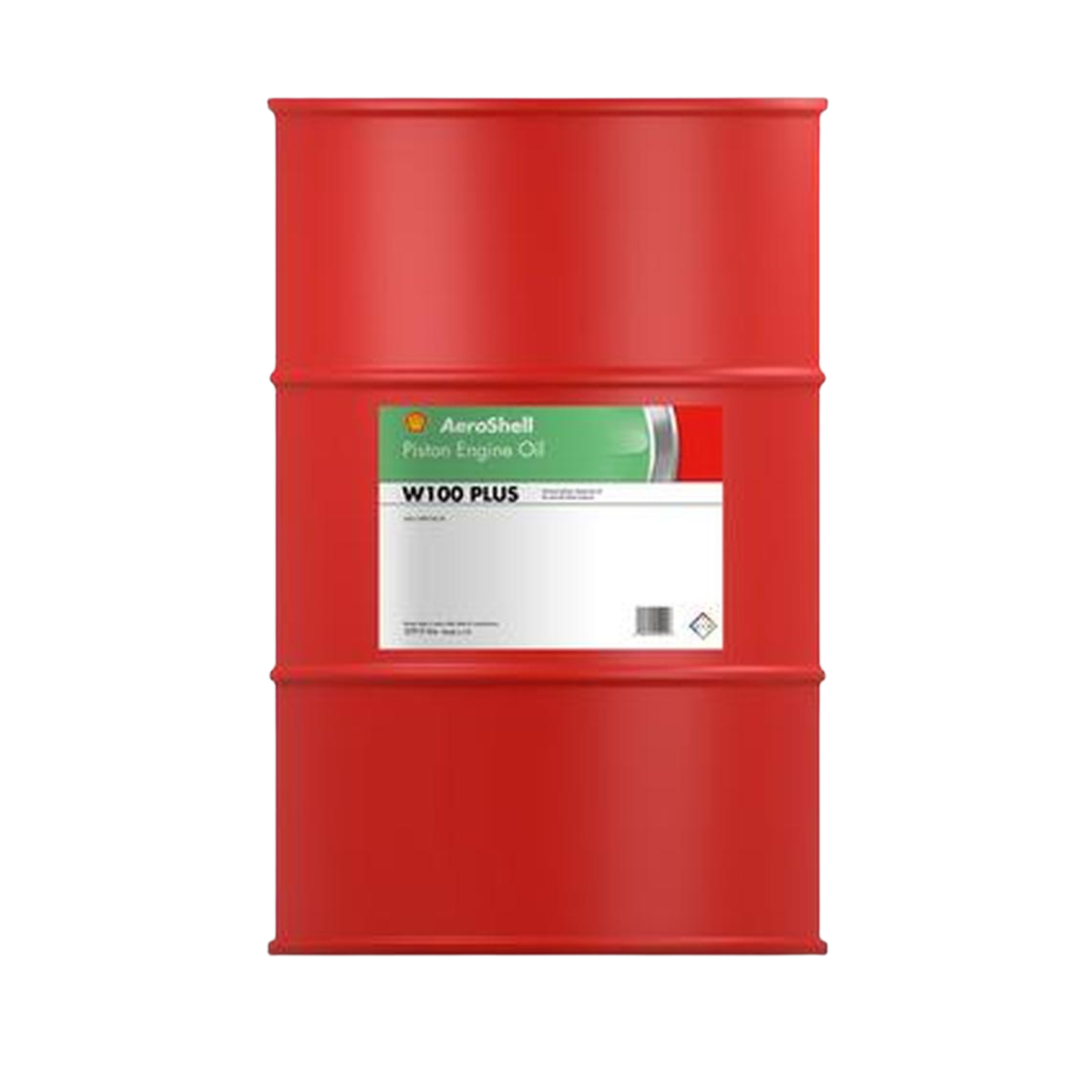 Aeroshell Piston Engine Oil W100 Plus - 1 x 55 Gallon Drum - AUD 43.66 per Gallon