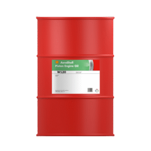 Aeroshell Piston Engine Oil W120 - 1 x 55 Gallon Drum - AUD 38.84 per Gallon