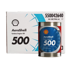 Aeroshell Turbine Engine Oil 500 - 24 x 1 Quart Case - AUD 22.33 per Quart
